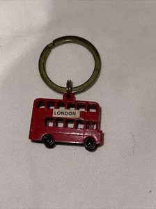Llavero novedoso autobús de dos pisos Londres Inglaterra - Imagen 1 de 8