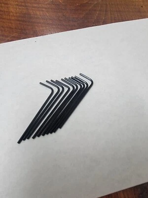 Allen Wrench .050" (.05, 0.05, 0.050) SAE Short Arm Hex Keys, 10ct Pack Wrenches - Image 1 of 4