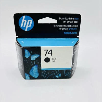 Картридж чернильный HP 74 оригинальный (CB335WN) черный нуар. Новый. Запечатанный. - Изображение 1 из 4