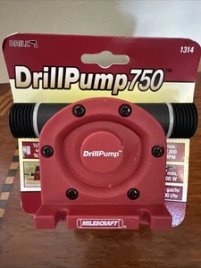 Milescraft 1314 DrillPump750 Self Priming Water Pump Drill Attachment - Picture 1 of 6