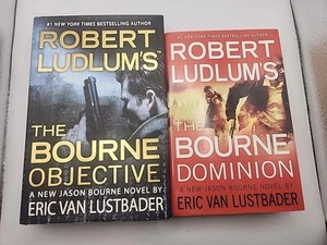 Robert Ludlum's The Bourne Dominion & Bourne Objective By Eric Van Lustbader - Picture 1 of 5