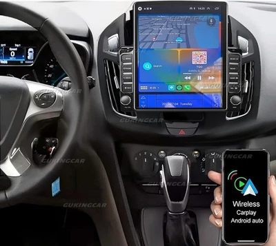 9.7" For Ford Transit Connect 2014-2018 Car Radio Carplay GPS Stereo Navi 4+64G Foto 1 de 4