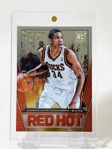 2013-14 Panini Select Giannis Antetokounmpo #34 RC Rookie Red Hot - Bild 1 von 5