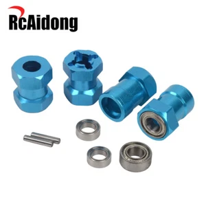 Aluminum 12mm HEX Adapter for TAMIYA Lunchbox CW-01/ ORV Monster Beetle/Big Foot - Picture 1 of 4