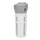 Portable 4-in-1 Gray Travel Bottle Liquid Dispenser Leakproof Space Saver