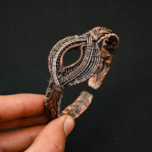 VALENTINO Bracciale avvolto filo di rame regolabile fatto a mano braccialetto gioielli regalo per