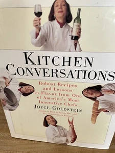 BK20 Kitchen Conversations Joyce Goldstein Cookbook - Imagen 1 de 7