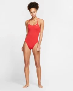 NEW Nike Cut Out Women's One Piece Swimsuit Tank NWT - Picture 1 of 11
