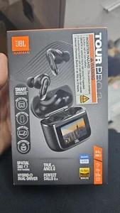 JBL Tour Pro 3 True Wireless Noise Cancelling Earbuds Black - Picture 1 of 13