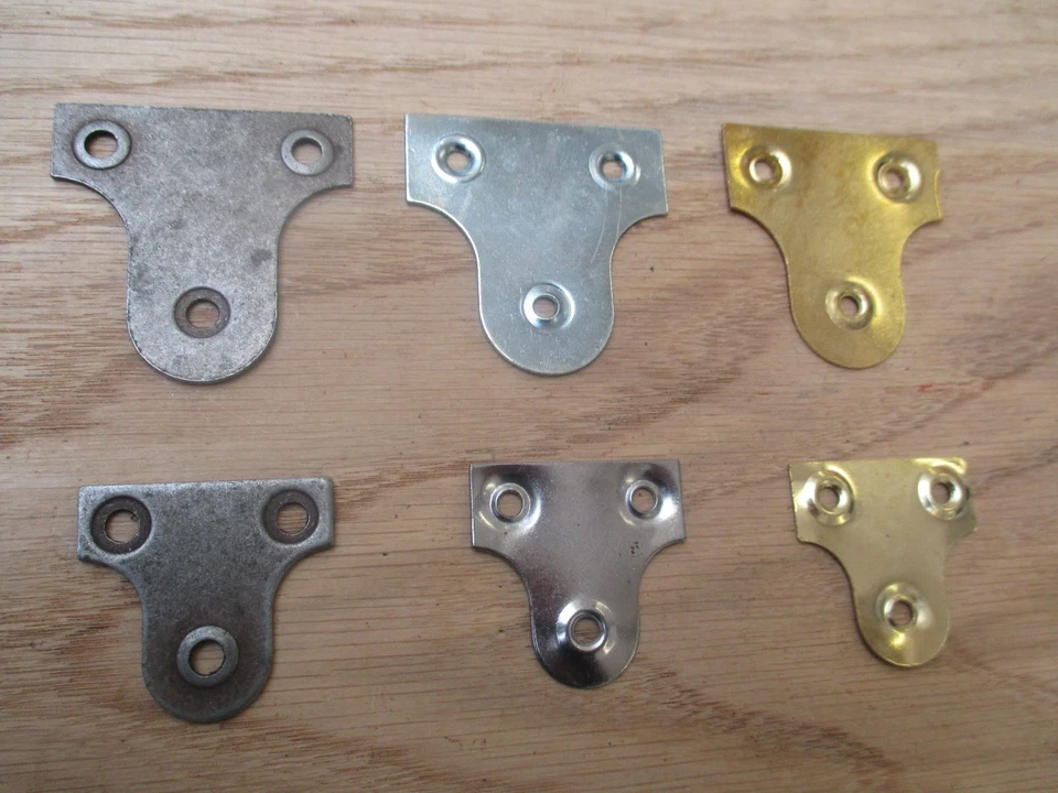 IRONMONGERY WORLD 10 x GANCHOS DE FIJACIÓN DE ESPEJO FOTO PLACAS MARCO COLGANTE PERCHA