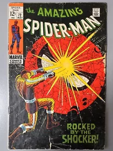 AMAZING SPIDER-MAN 72 - 2ND APPEARANCE OF SHOCKER - GWEN STACY (1969) - Picture 1 of 5