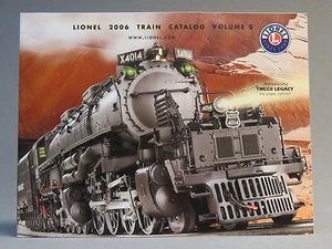 LIONEL 2006 Volume 2 TRAIN CATALOG book manual publication advertisement steam - Picture 1 of 3