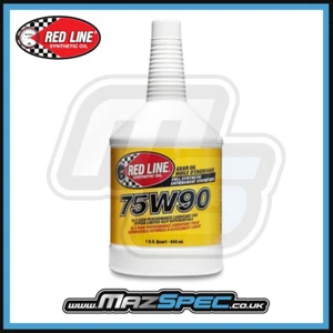 Red Line Synthetic Gear Oil 75w-90 High Performance GL5 1 Quart 0.946L - Picture 1 of 11