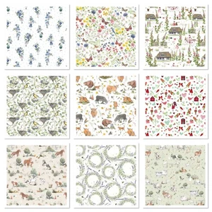 Stoffreste Acufactum Patchworkstoffe 100% Baumwolle Reste 25x25cm - Bild 1 von 11