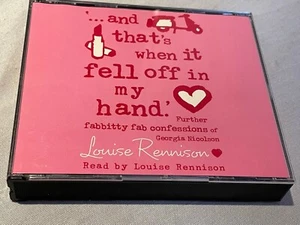Louise Rennison - ...And That's When it Fell Off in My Hand - 4 CD's Audio Book - Imagen 1 de 4