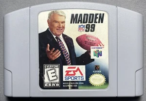 Madden NFL 99 N64 Nintendo 64 Game Cartridge Only Tested & Working - Picture 1 of 4