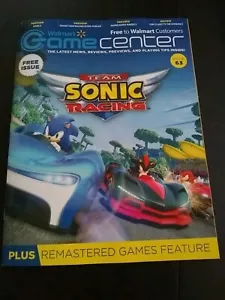 New 2019 Gamecenter 63 Magazine Walmart promo Sonic Mortal Kombat Rage Gaming NM - Picture 1 of 9