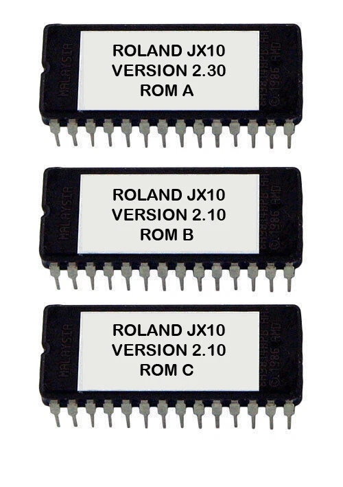 Roland JX-10 - Version 2.30 & Board Roms 2.10 Firmware Upgrade Update Eprom JX10 - Bild 1 von 1