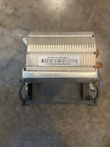 Genuine HP 711578-001 711578-002 ProDesk 600 800 G1 SFF 4-Pin CPU Fan w/Heatsink - Picture 1 of 2