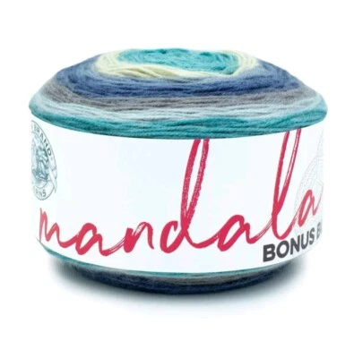 (1 Skein) Lion Brand Yarn 125-245F Mandala Bonus Bundle Yarn, Babar - Image 1 of 4