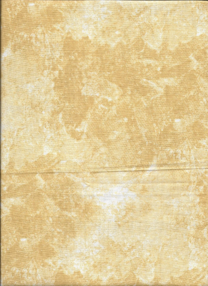 Nuevo Tejido Amarillo Washart Textura 100% Algodón 10" x 43" - Última Pieza Foto 1 de 1
