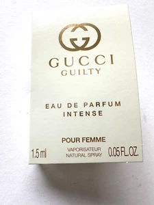 Gucci Guilty Pour Femme Eau de Parfum Intense Sample / travel Sz 1.5 Ml NEW!! - Picture 1 of 2