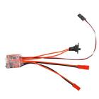 Brushed ESC 20A Electronic Speed Controller Forward Reverse 2KHz Control