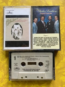 The Statler Brothers 3 Cassette Lot Pardners In Rhyme,Best Of & Gospel Favorites - Picture 1 of 12