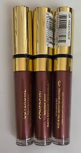 3-Pack New COVERGIRL Melting Pout Matte Metallic Lip Gloss in 120 Violet Hour - Picture 1 of 1