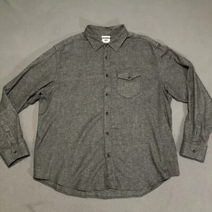Old Navy Herren Hemd XXL grau Kragen Button Down Langarm Regular Fit - Bild 1 von 6