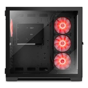 Case computer desktop ATX Nox-Xtreme NXHUMMERASTRABK Nero LED RGB - Afbeelding 1 van 2