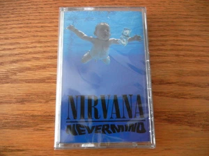 New NIRVANA NEVERMIND Sealed Cassette Tape SILVER Japan 2016 Limited Edition - Picture 1 of 4