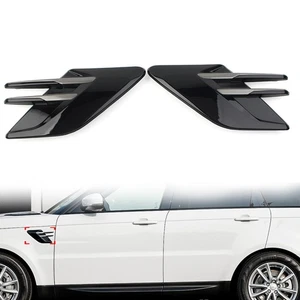 Links Seitliche Kotflügelbelüftungsgitter Trim für Land Rover Range Rover Sport - Picture 1 of 12