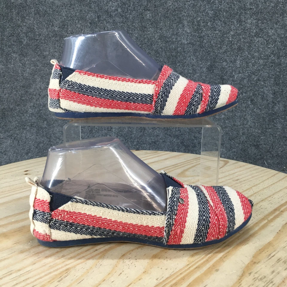 Mad Love Shoes Womens 6 Slip On Flats Multicolor Comfort Round Toe Low Top - Image 1 of 4