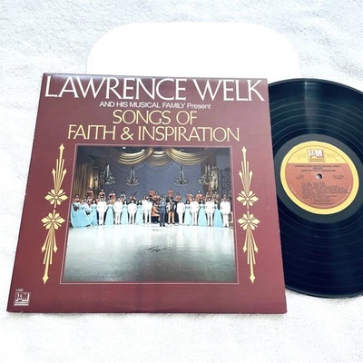 Lawrence Welk & Others "Songs of Faith & Inspiration" 1981 LP, VG+, on I&M Foto 1 de 2