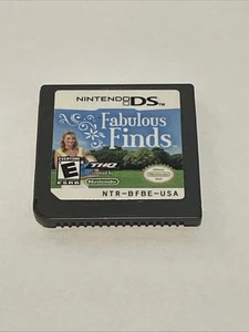 Fabulous Finds (Nintendo DS, 2009) cartucho solo NTR-BFBE-USA - Imagen 1 de 2