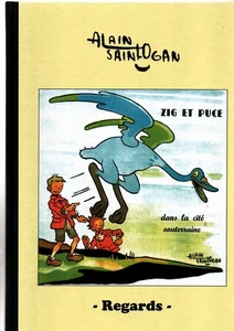 SAINT-OGAN. Zick und Chip in der unterirdischen Stadt. Grüße 2015. Leinwandrücken. 1/50 - Bild 1 von 2