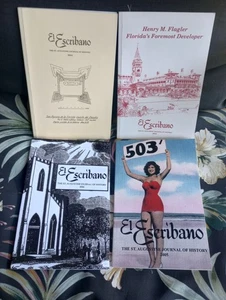 EL ESCRIBANO ST. AUGUSTINE JOURNAL OF HISTORY 2003, 2004, 2005, 2006 Book Lot. - Picture 1 of 11