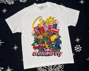 AWAKE NY X CORTEIZ AWAKE RULES NEW YORK T-SHIRT WEISS (GR. S-2XL) EVENT EXKLUSIV - Bild 1 von 5