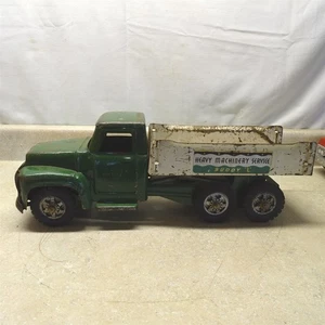 Vintage Buddy L Heavy Machinery Truck, Pressed Steel Toy, Large 20" - Picture 1 of 15