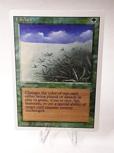 MTG - 3rd Edition - Revised - Lifelace - Rare - LP+ NM - Picture 1 of 2