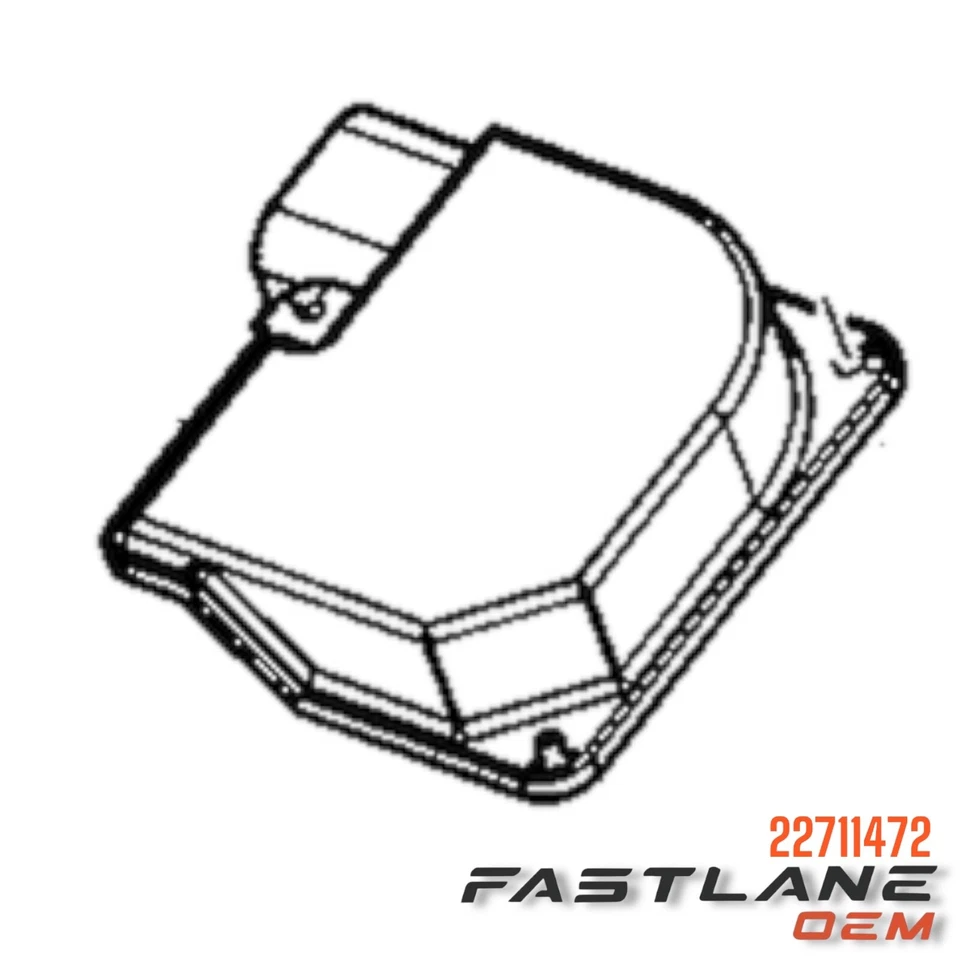 2003-2005 CHEVROLET CAVALIER LIMPADOR DE PARA-BRISA TAMPA DO MOTOR NOVO FABRICANTE DE EQUIPAMENTO ORIGINAL 22711472 - Imagem 1 de 4