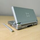 Nintendo DS Lite Metallic Silver Handheld System + Official Charger VGC