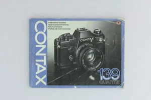 Bedienungsanleitung manual Contax 139 Quartz (12071880) - Bild 1 von 2