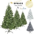 Christmas Tree Green Grey White Spruce 4ft 5ft 6ft 7ft 8ft 9ft 10ft Trees