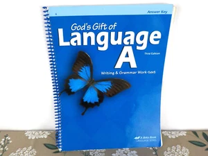 God's Gift Of Language A 3rd Edition Writing & Grammar Answer Key Grade 4 - Picture 1 of 10