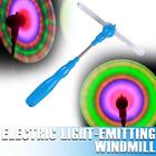 Flashing Light Up LED Windmill Glows Music Present Toys For Kids Gift Z0F9