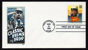 USA, SCOTT # 2447, ARTMASTER FDC COVER - BEAU BESTE, CLASSIC FILMS 1990 - Picture 1 of 2