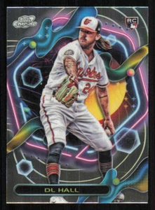 2023 Topps Cosmic Chrome #25 DL Hall RC - Picture 1 of 2