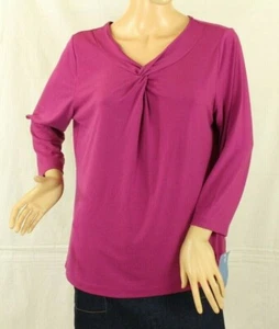 Koret Women's Fushia Top Blouse Size M (10-12) - Picture 1 of 4